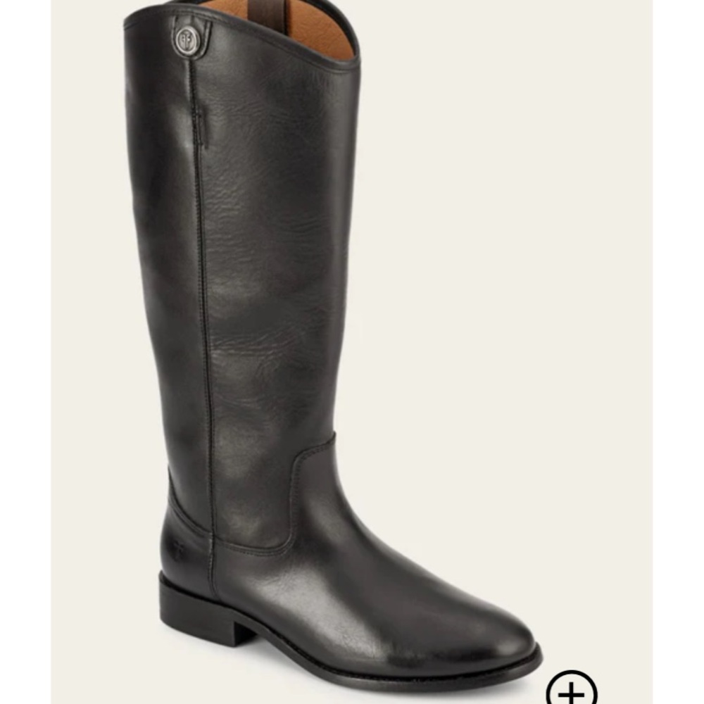 Black Leather Riding Boots